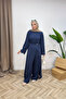 Molly Nelly Women's Comfortable Suit with Skirted Pants