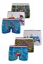 6-Pack of Boys' Character Boxers, Colorful - 2