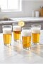 4-Pack Craft Blonde Ale Beer Glasses 410