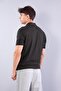 4051 buttoned collared self-striped t-shirt - 3