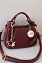 Women's Cross Shoulder Bag with Star Accessories, Drawstring Daily Handbag En22 Size13