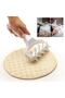 2 Plastic Puff Pastry Dough Shaping Rollers and Dough Hole Punch - 3