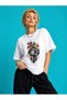 Unisex Women's Men's Regular 100% Cotton Printed Crew Neck Short Sleeve T-Shirt White-Find Your