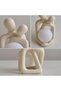 Heartwarming Loving Couple Resin Statue - A Timeless Modern Home Decor Accent for Bookshelves, Of... - 4