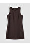 Trendlucky Oval Neck 100% Linen Mini Dress with a Difference - 5