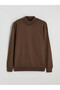 Southblue Beige Half Turtleneck Wool Blend Men's Knitwear Sweater - 5