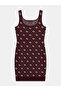 4G logo wool blend mini dress - 2