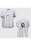 Unisex White Allied Daniel Park Lookism Back Printed T-Shirt 565680Tt
