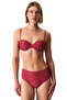 Fuchsia Dayana Shell Glitter Bikini Top - 4