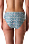 Beatriz Burgu Ethnic Patterned Mid-Waist Bikini Bottom - 2