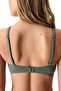 Green Rana Hot Textured Bikini Top - 3