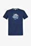 Men's Sailing Night Sea Patterned Short Sleeve Pajamas Set - 6