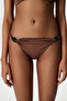Clove Double-Sided Side Leopard Patterned Mid-Waist Bikini Bottom