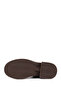 Women's Brown Thick Heeled Chelsea Boots - 6