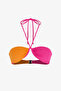 Fuchsia Lucilla Balen Bikini Top - 5