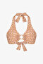 Kacie Hot Zigzag Patterned Bikini Top - 5