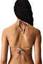 Katelyn Triangle Striped Bikini Top - 2