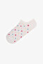 Marsmelov Cross Heart Jacquard 3 Pairs Sneaker Socks - 4