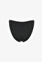 Black Minimal Slip Bikini Bottom - 5
