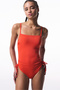 Mercan Strapless Underwire Swimsuit