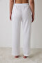 Bridal Delicate Satin Pants Pajama Bottoms - 2