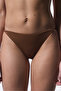 Brown Libby Side Buckle Slip Bikini Bottom - 5
