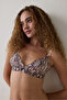 Tattoo Effect Stitch-Free Non-wired Triangle Bra - 2