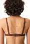 Traceless Brown Triangle Bonding Pad Bra - 4