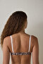 Tattoo Effect Stitch-Free Non-wired Triangle Bra - 5