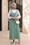 Long Jile with Shoulder Straps - Green - 5