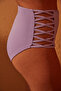 Basic High Fashion Lilac Bikini Bottom - 2