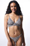Leopard Patterned Leo Brazilian Bikini Bottom - 4