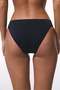 Black Macrame Low Waist Bikini Bottom - 2
