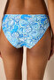 Shell Side Blue Multicolor Bikini Bottom - 2