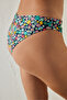 Amadora Flower Patterned Hipster Bikini Bottom - 2