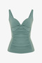 Shirred Bikini Top - 5
