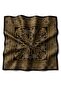 Royal Saray Pattern Black-Gold Soft Bandana Scarf 50X50 cm - 4