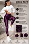 Women's Tights - High Waist Shaping / Sculpting & Shiny Textured Disco Tights