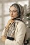 Black Color with Crepe Striped Pattern 75X195 Non-Fading Shawl - 4