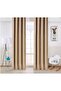 Luxury Blackout Light-Proof Camel Blackout Curtain Without Pleats Enxboy Option - 2