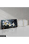 White Lilies Dynamic and Abstract Art One Piece Canvas - Canvas Print - 4