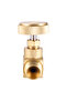 1/4" Female NPT X 1/4" Male NPT Heavy Duty Brass High Pressure Propane LPG Gas Flow Control Needle V - 5