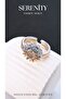 Moon Sun Double Steel Plated Ring
