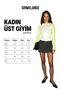 Marya Women's Organic Cotton Long Sleeve Raglan Ecru T-Shirt - 7