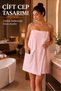 Pink 3-Piece Spa Care Set - Microfiber Terry (Towel Textured) Spa Towel, Hair Cap and Hair Band - 7