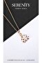 Steel Necklace with Winged Ladybug Figure