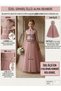 Pearl and Satin Bow Tulle Ball Gown/Princess Dress - 3