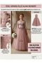 Pearl and Satin Bow Tulle Ball Gown/Princess Dress - 2