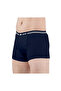 Men's Boxer Briefs 3PCS Pack – 100% Combed Cotton Innerwear for Men - Black/Grey/ Blue - 5