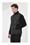 Men's coat men's puffer coat with knit detail - 5